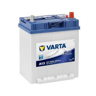 Varta A13 - Starterbatterie Varta BLUE DYNAMIC 12V / 40Ah / 330A, 61,00 €